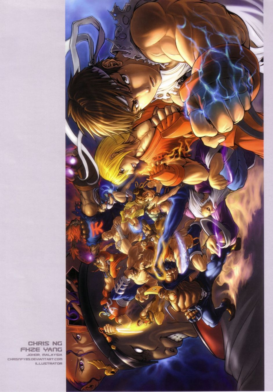 街頭霸王 特刊合集 - 舊畫集8(1/3) - 2