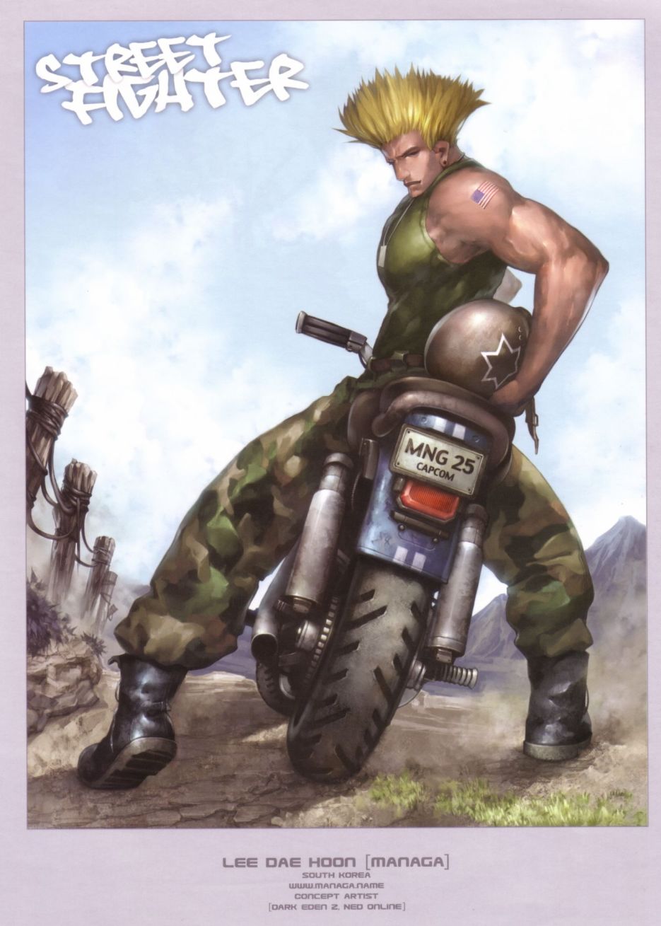 街頭霸王 特刊合集 - 舊畫集8(1/3) - 1