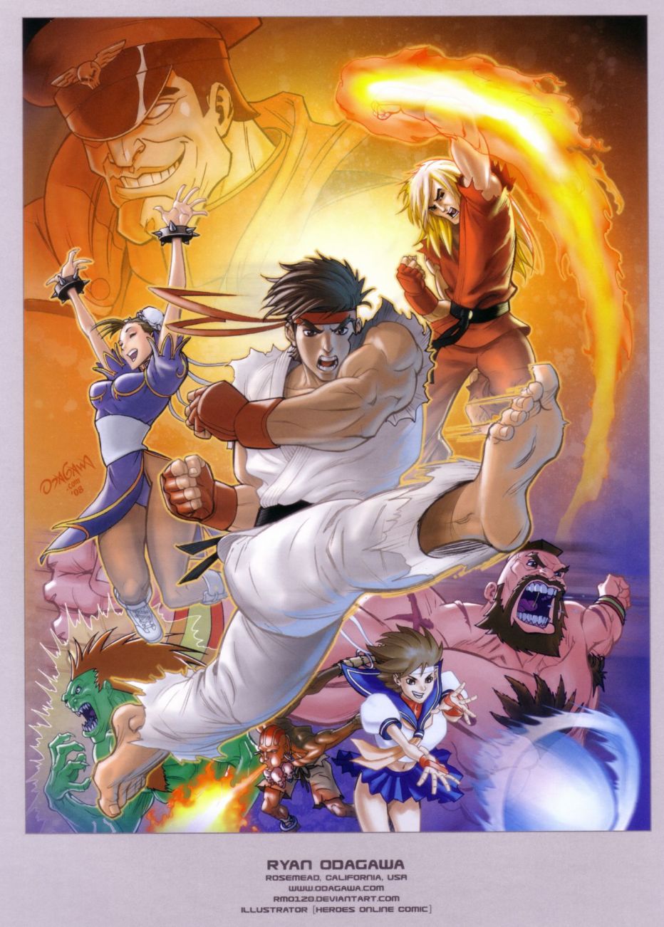 街頭霸王 特刊合集 - 舊畫集8(2/3) - 3