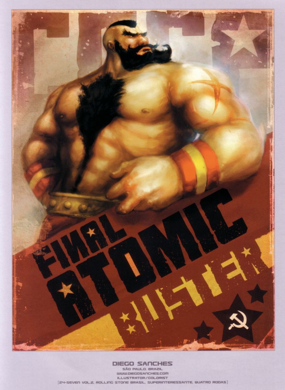 街頭霸王 特刊合集 - 舊畫集8(2/3) - 8