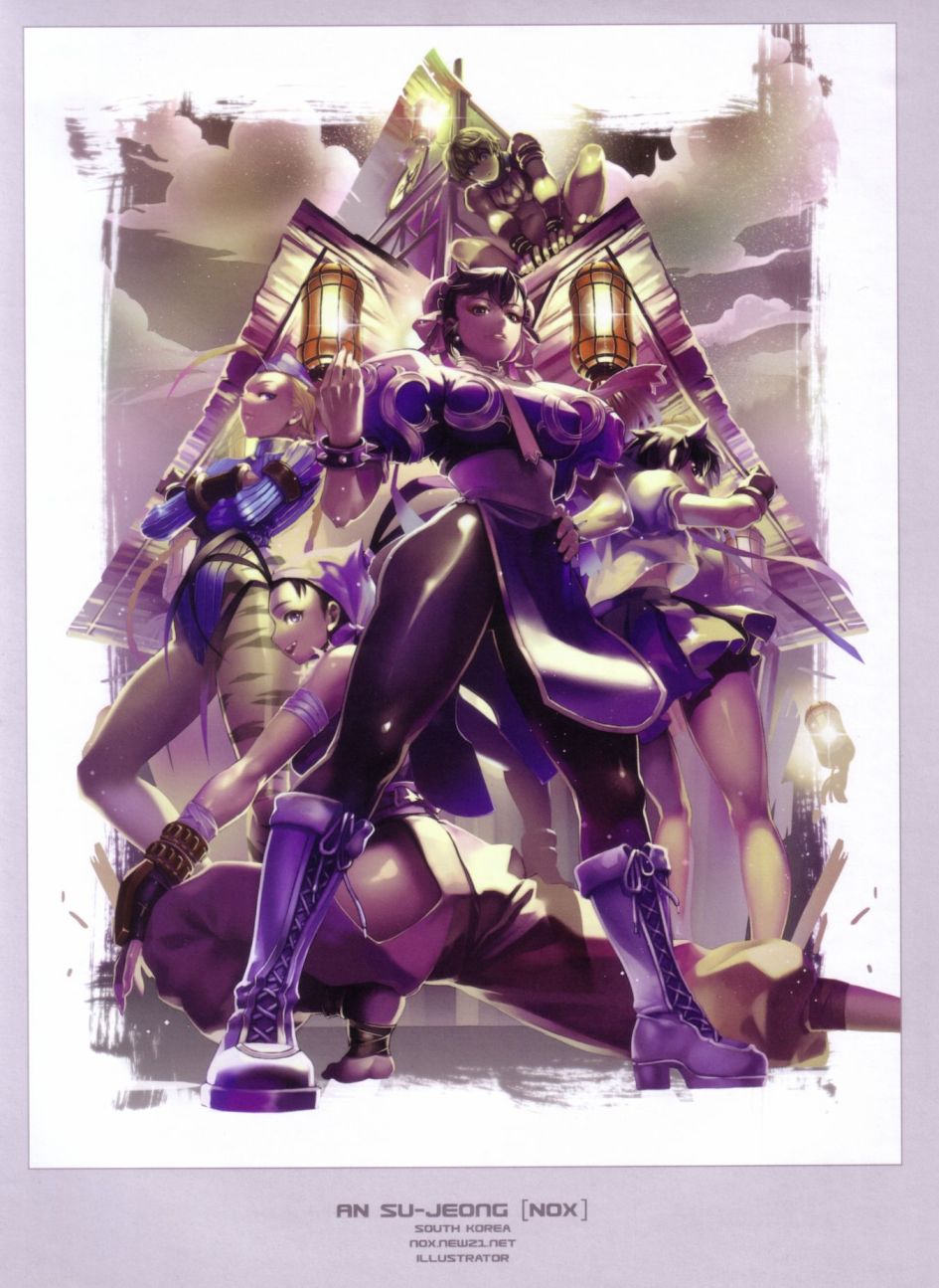 街頭霸王 特刊合集 - 舊畫集8(2/3) - 2