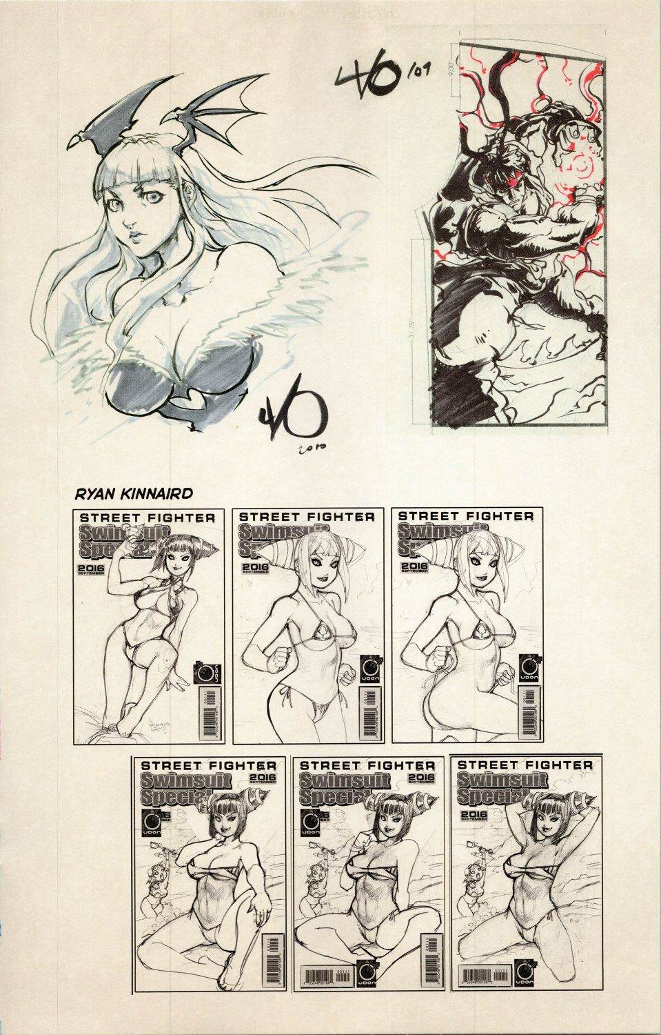 街頭霸王 特刊合集 - 草圖集1(1/2) - 1