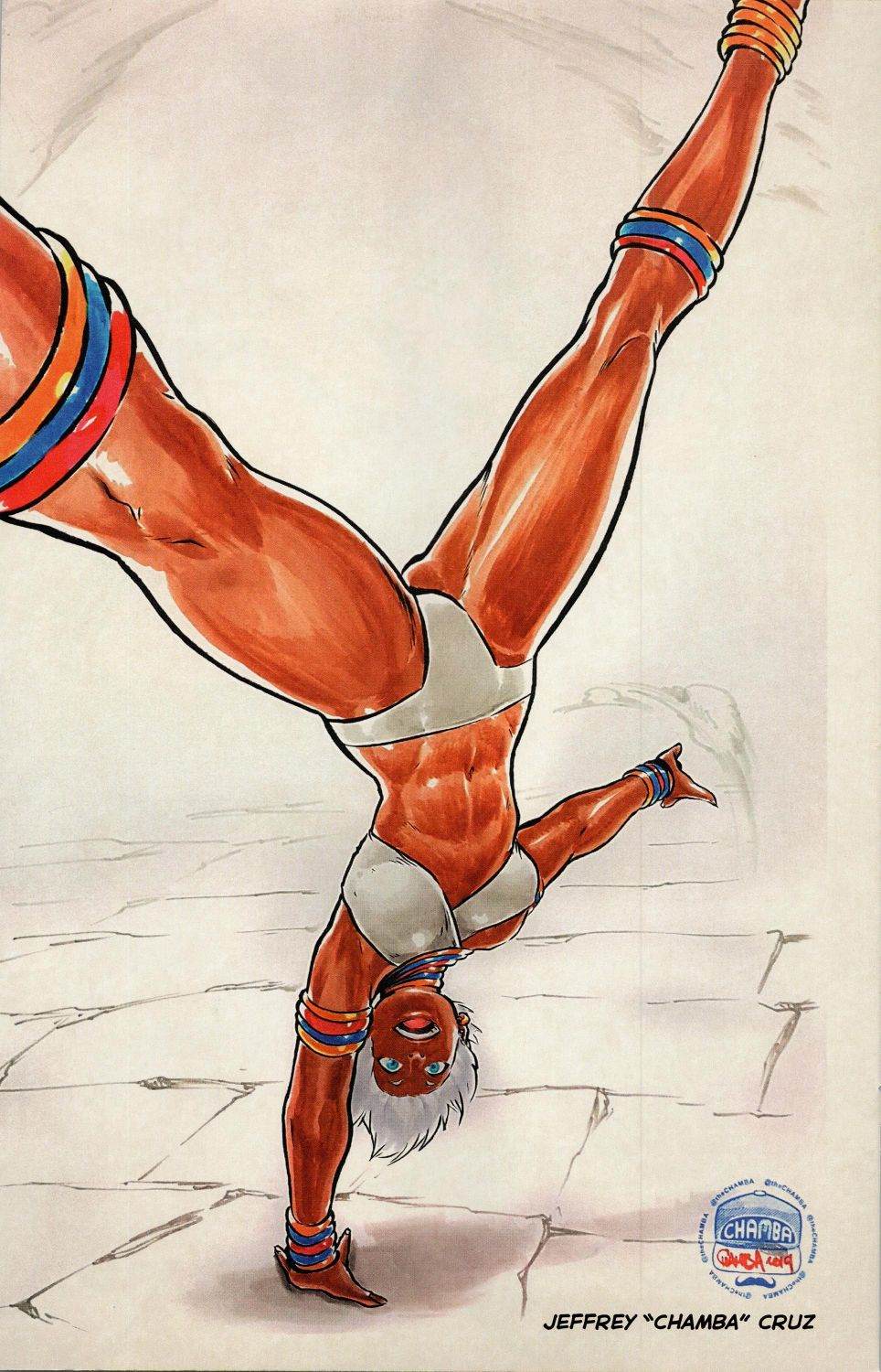 街頭霸王 特刊合集 - 草圖集1(1/2) - 8