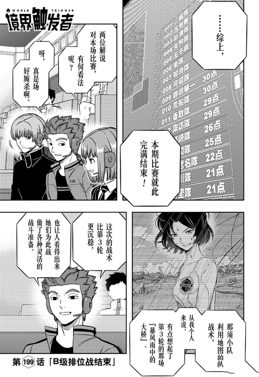 境界觸發者 - 第199話 B級排名戰結束 - 1