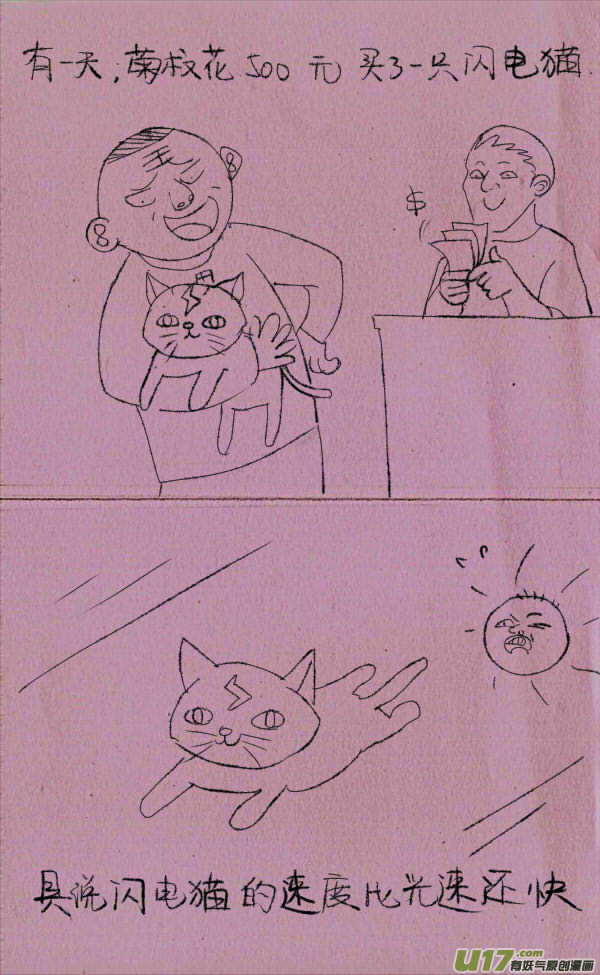 菊叔5歲畫 - 菊叔養貓 - 1