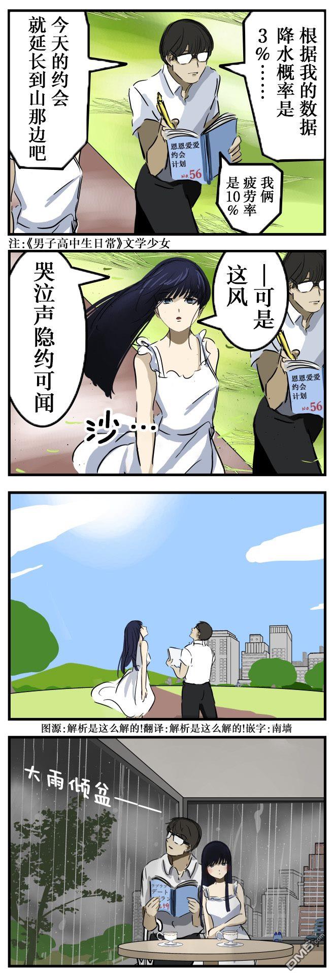 カコミスル老師四格合集 - 相反型情侶 - 1
