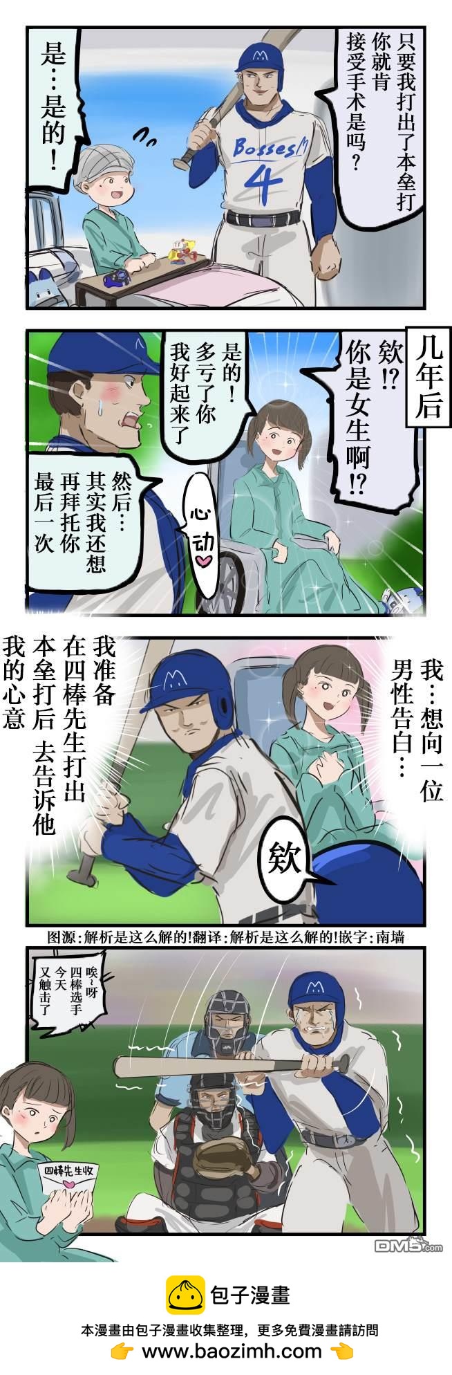 カコミスル老師四格合集 - 本壘打 - 1