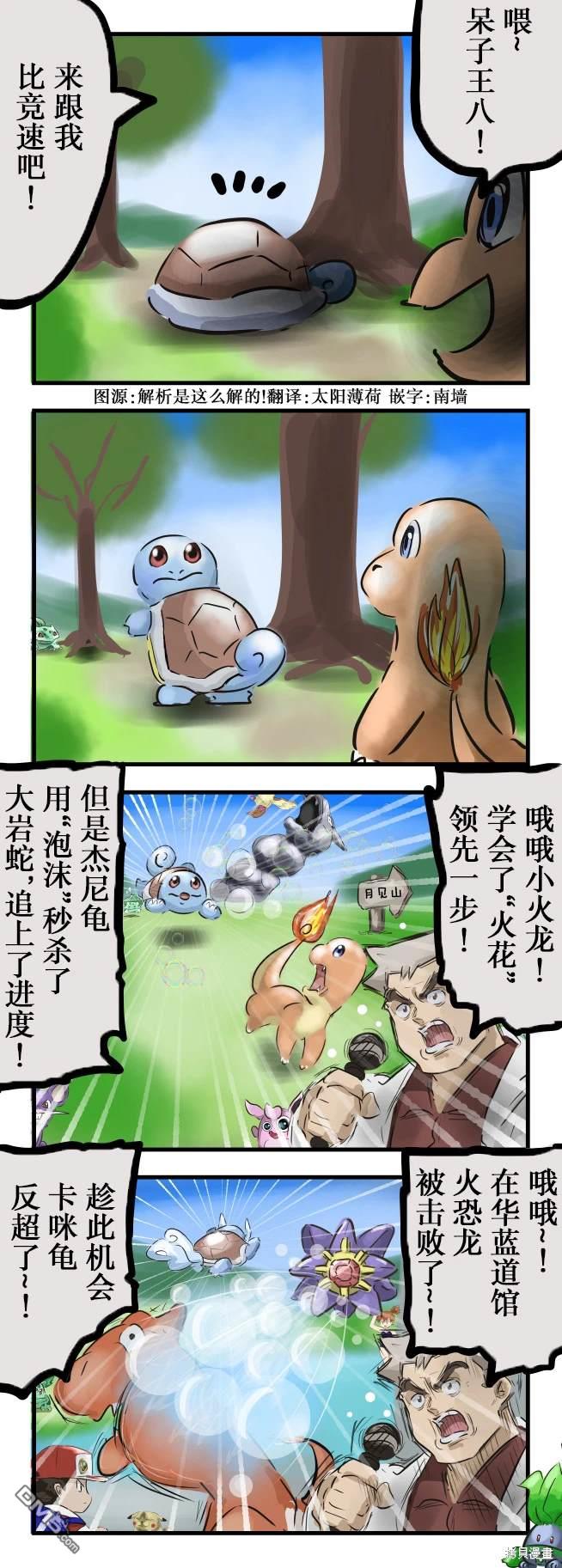 カコミスル老師四格合集 - 龜蜥賽跑 - 1