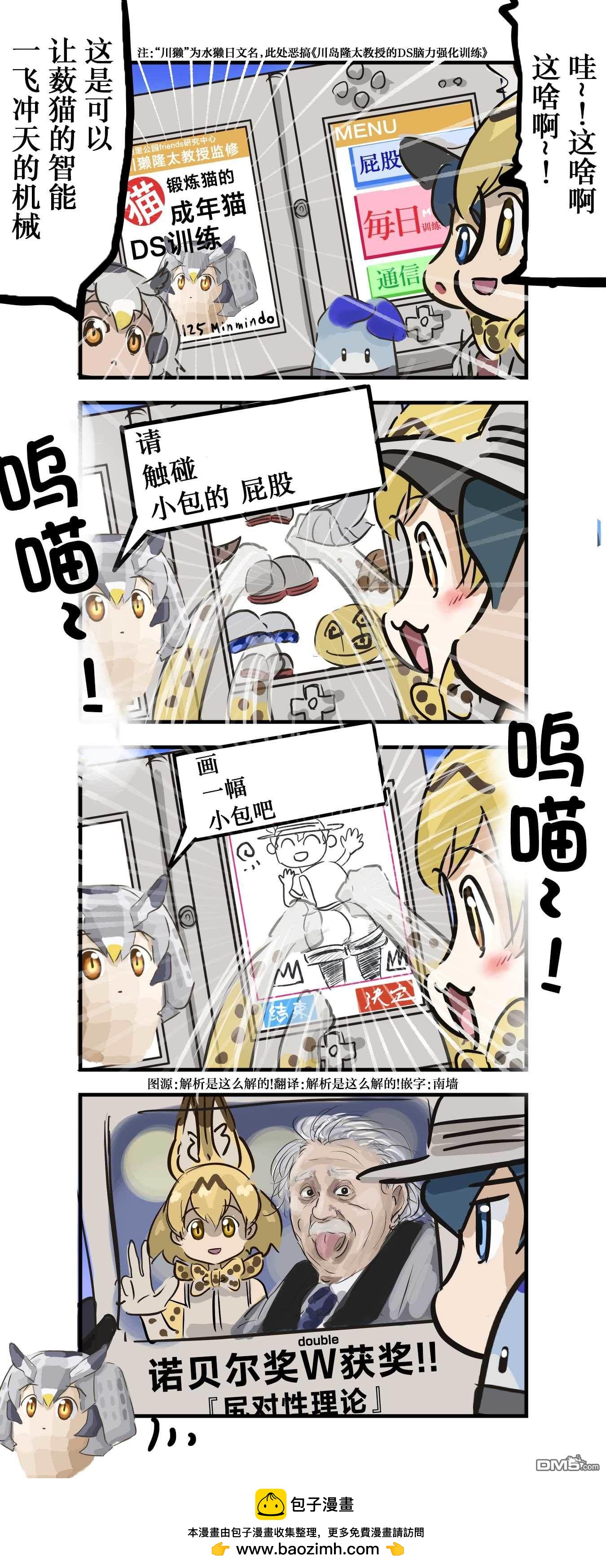 カコミスル老師四格合集 - 鍛鍊貓的DS訓練 - 1