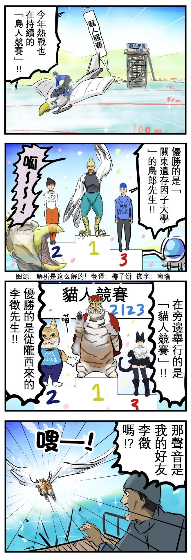 カコミスル老师四格合集 - 竞赛 - 1