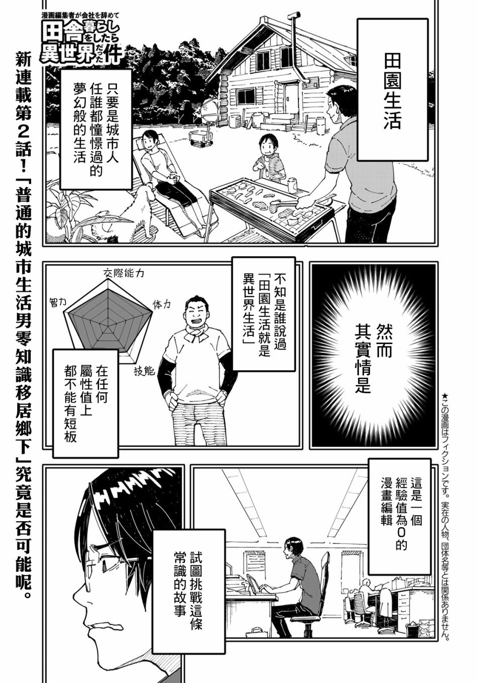 漫画编辑辞职归隐田园宛若来到异世界 - 第02话 - 1