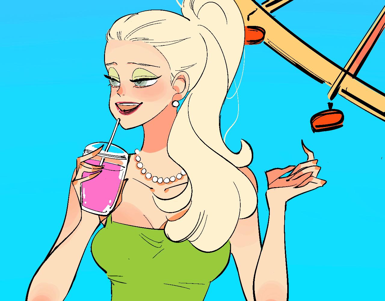 她們的遊樂園初體驗(1/2)-第32话