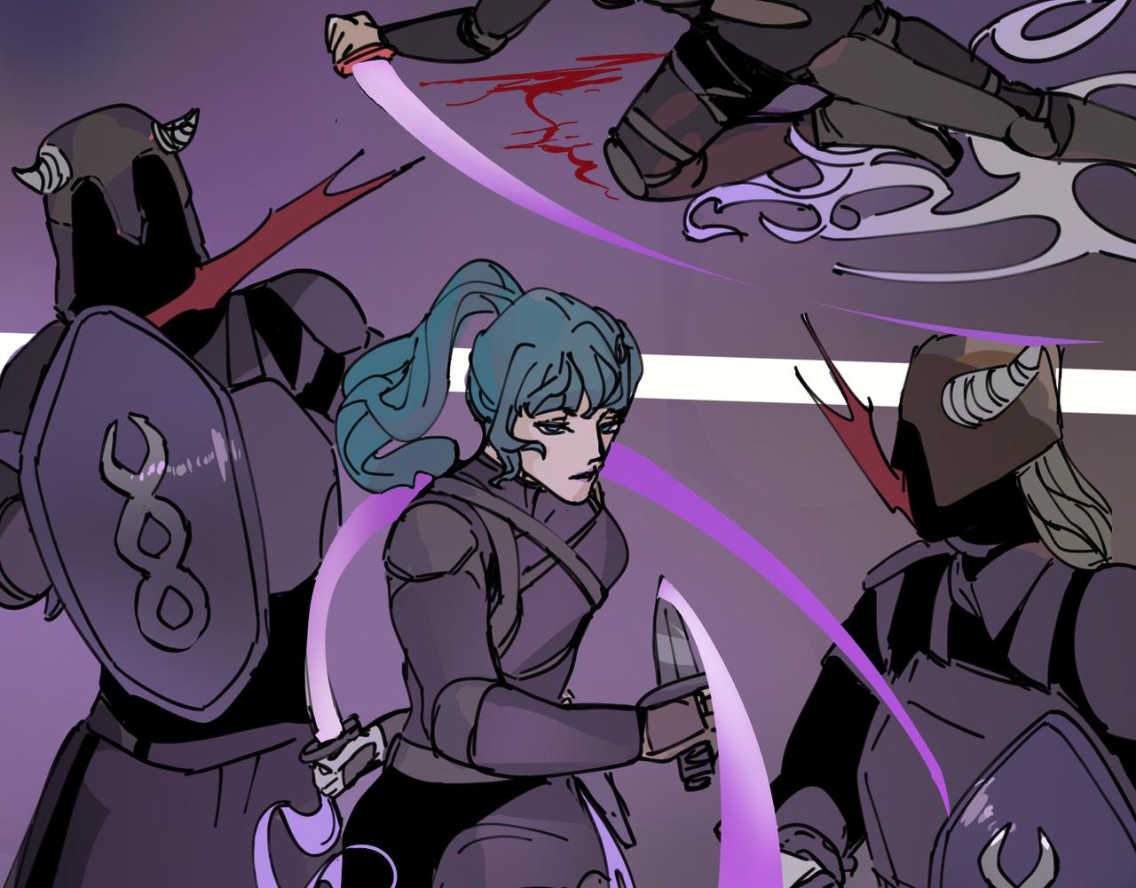 9 骑士的荣耀之战斗 上-第12话