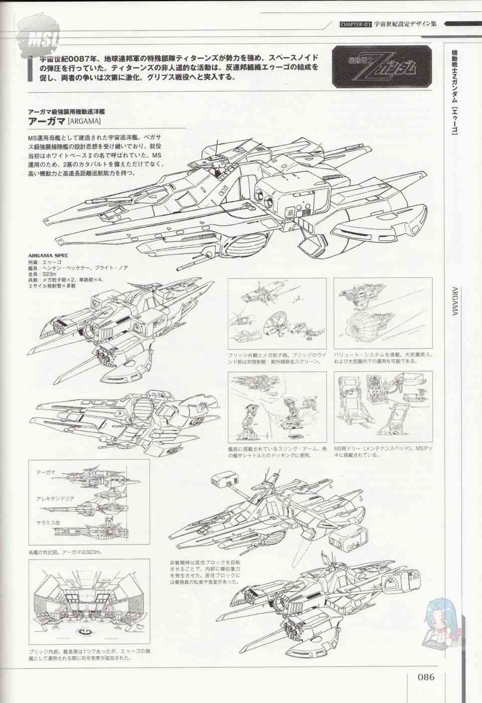 Mobile Suit Gundam - Ship amp; Aerospace Plane Encyclopedia - 1話(2/4) - 4