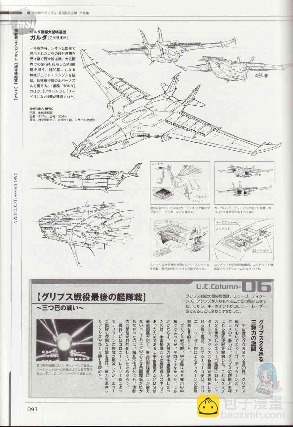 Mobile Suit Gundam - Ship amp; Aerospace Plane Encyclopedia - 1話(2/4) - 3