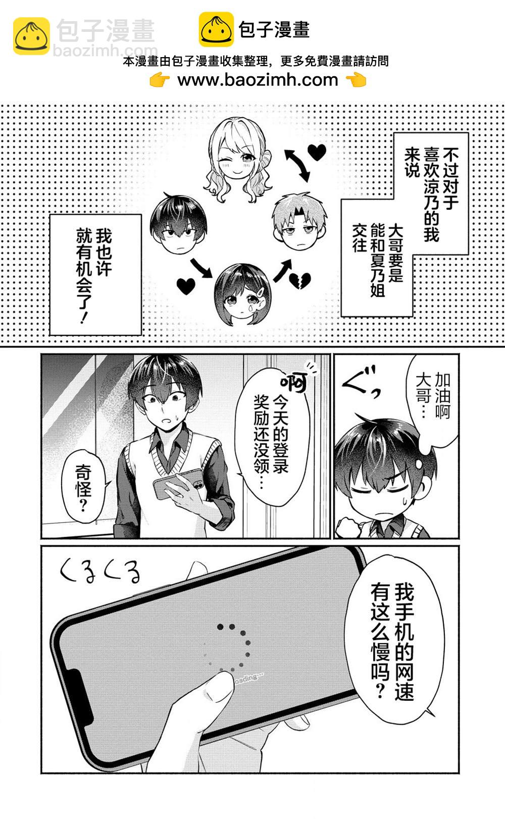 年上辣妹青梅的愛過於沉重 - 第2.2話 - 3