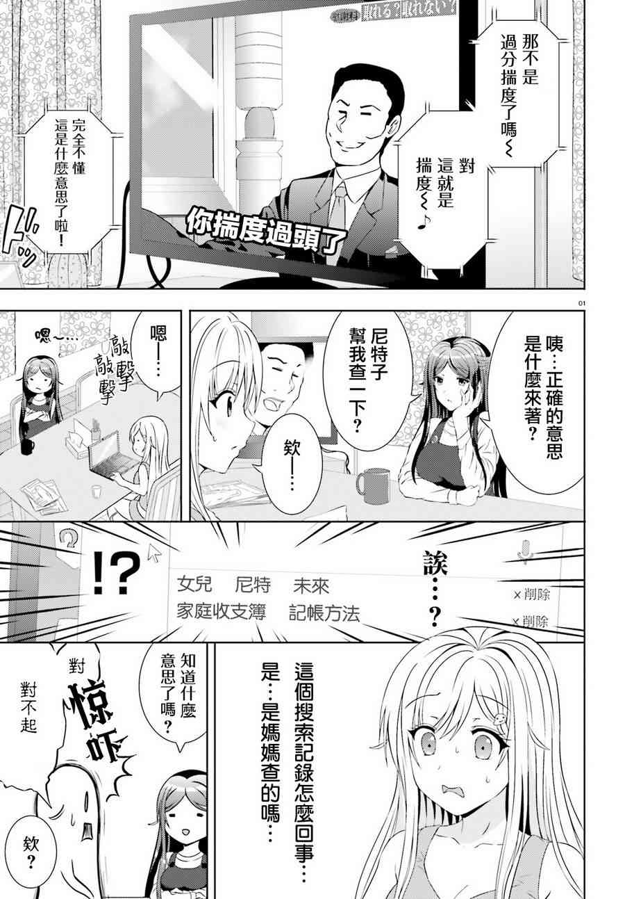 尼特子很辛苦喲 - 4話 - 1