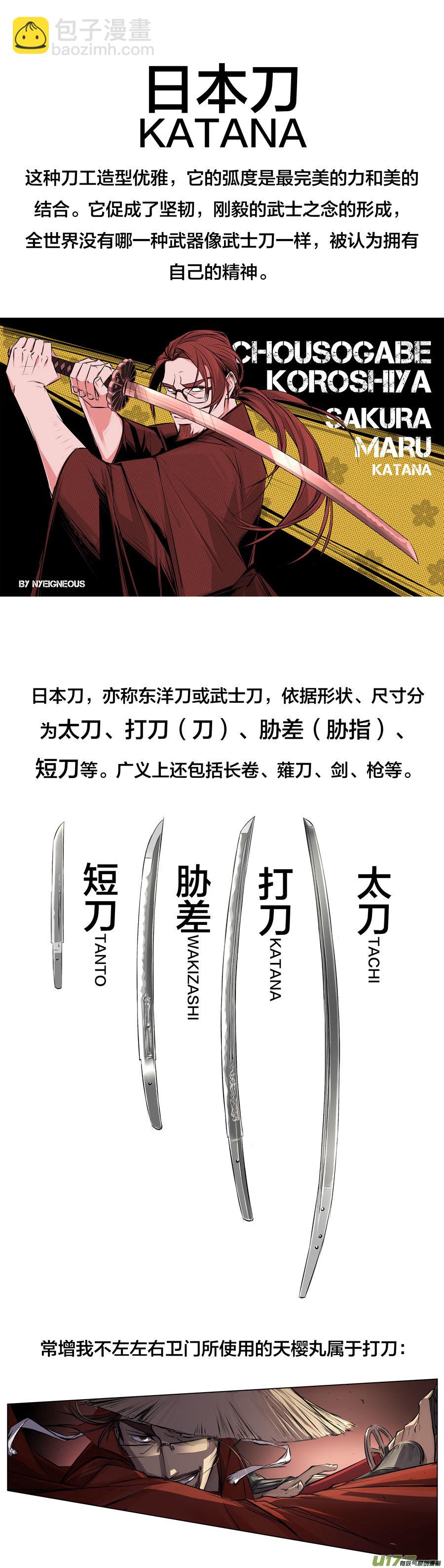 NO.14（全綵） - 相關知識點課堂2——武士刀 - 2