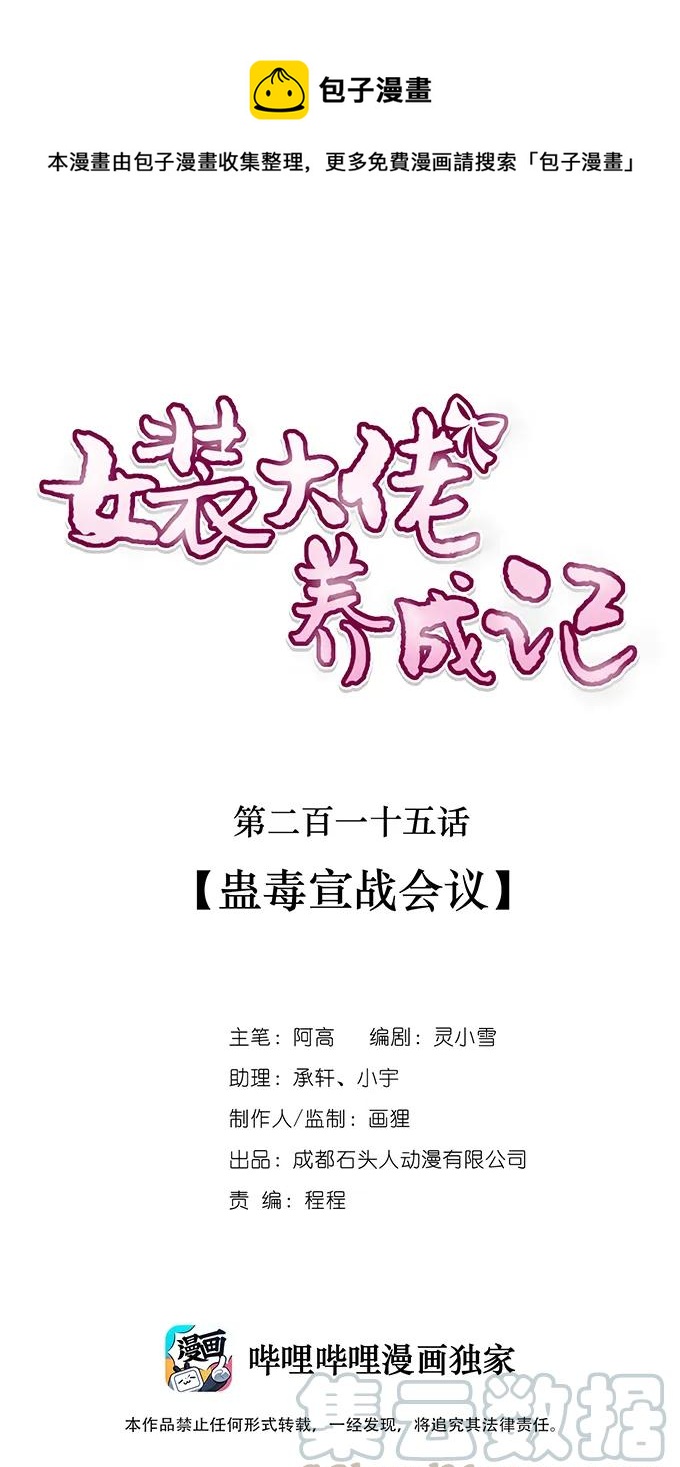 女裝大佬養成記 - 215 蠱毒宣戰會議 - 1