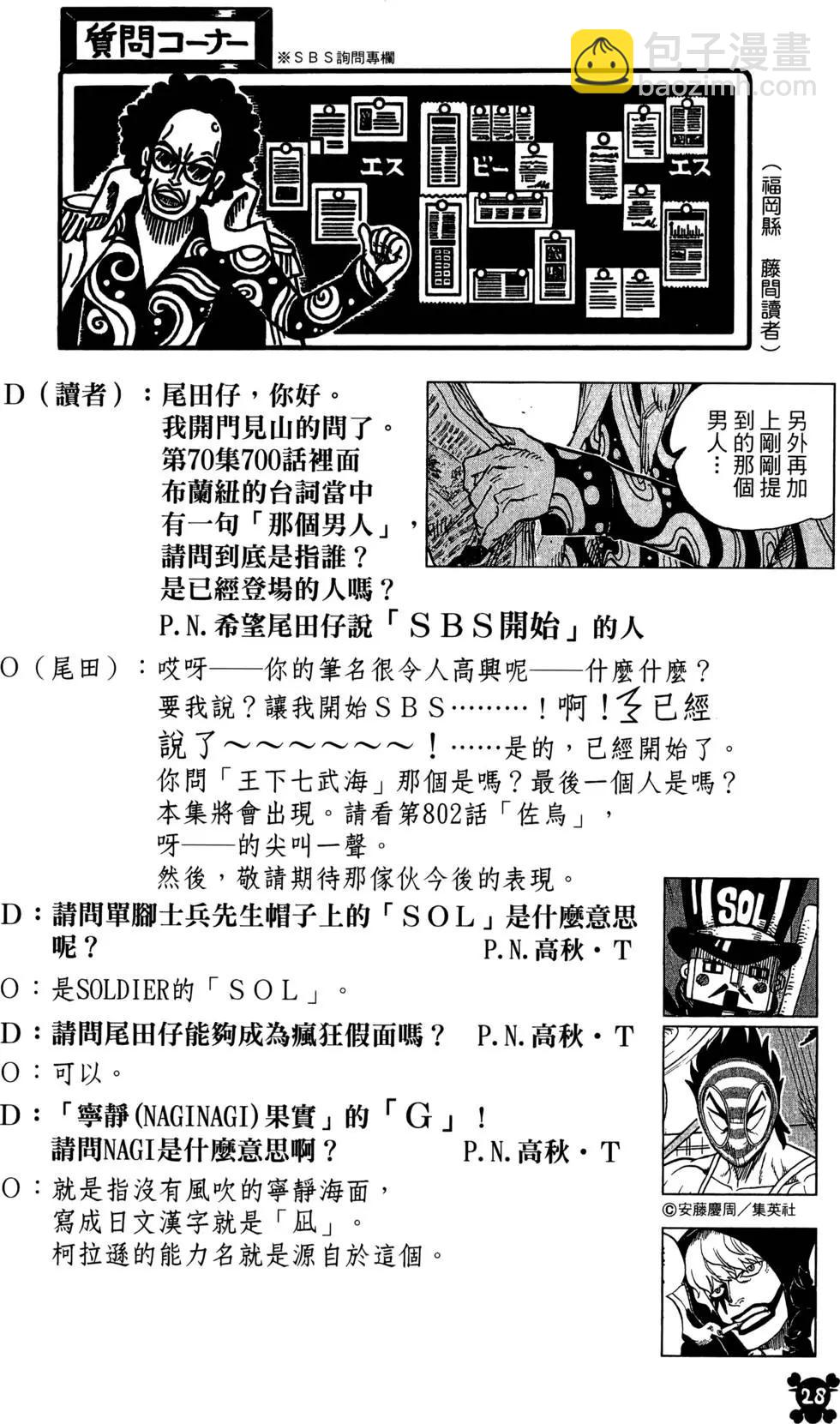 ONE PIECE航海王 - 第80卷(1/5) - 8