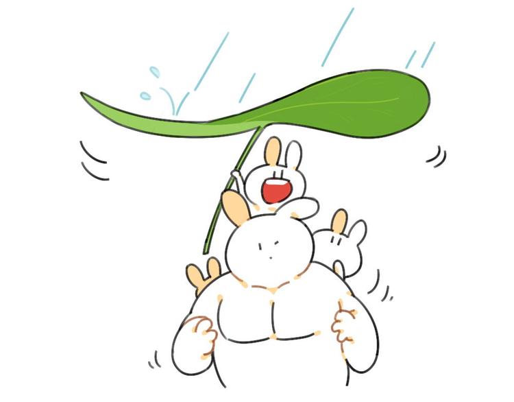 第40话：雨天不怕，我有花花-第40话