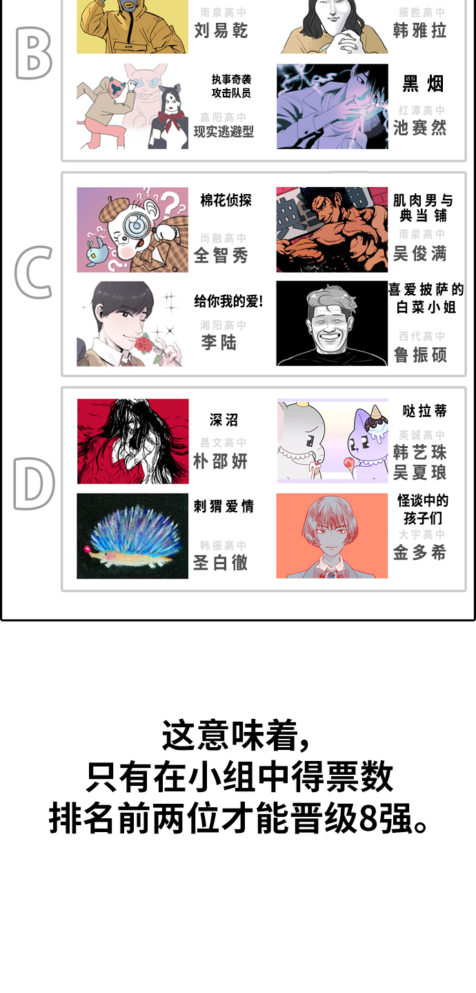 青春白卷 - [第334话] 第二次高中漫画16强之战（1）(1/2) - 2