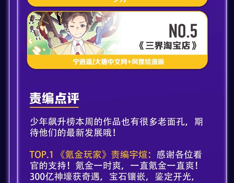 《徒有虚颜》青年榜&飙升榜第一-第144话