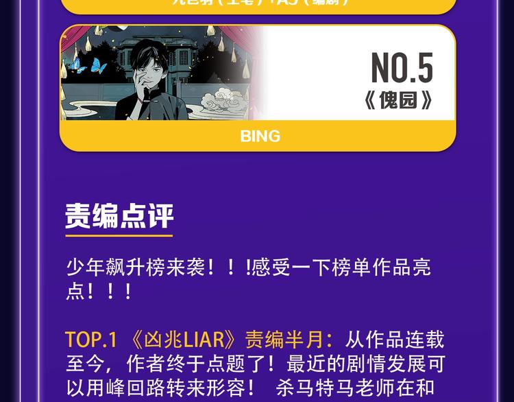 《谷围南亭》荣登少年榜NO.1-第148话