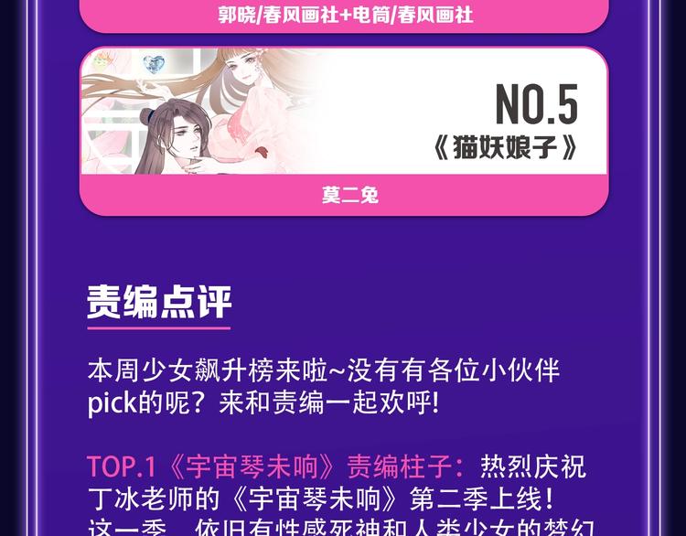 《成也萧河》少女榜NO.1!10