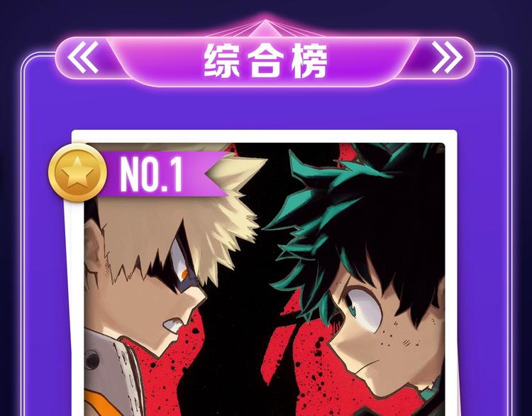 《我的英雄学园》综合榜第一！-第166话