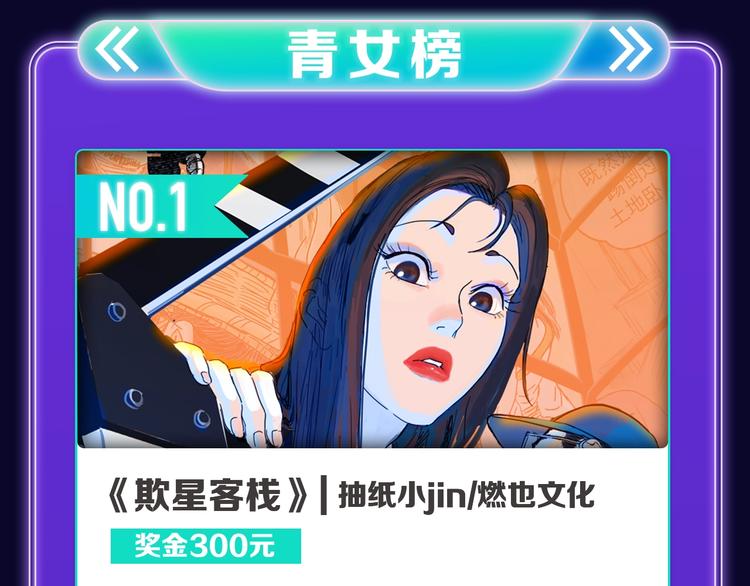 《欺星客栈》综合榜+青女榜冠军-第168话