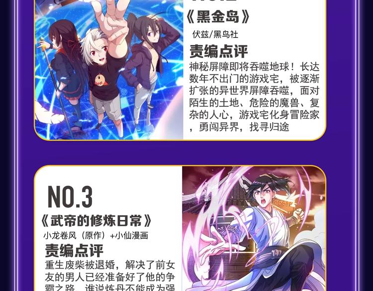 《成也萧河》综合榜、少女榜第一(1/2)-第172话