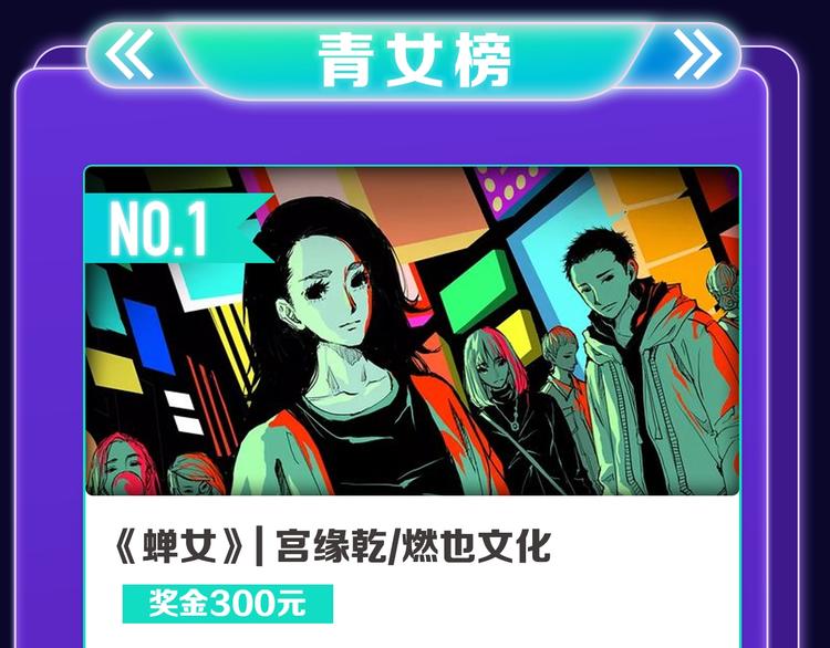 《蝉女》荣获青女榜第一！(1/2)-第204话