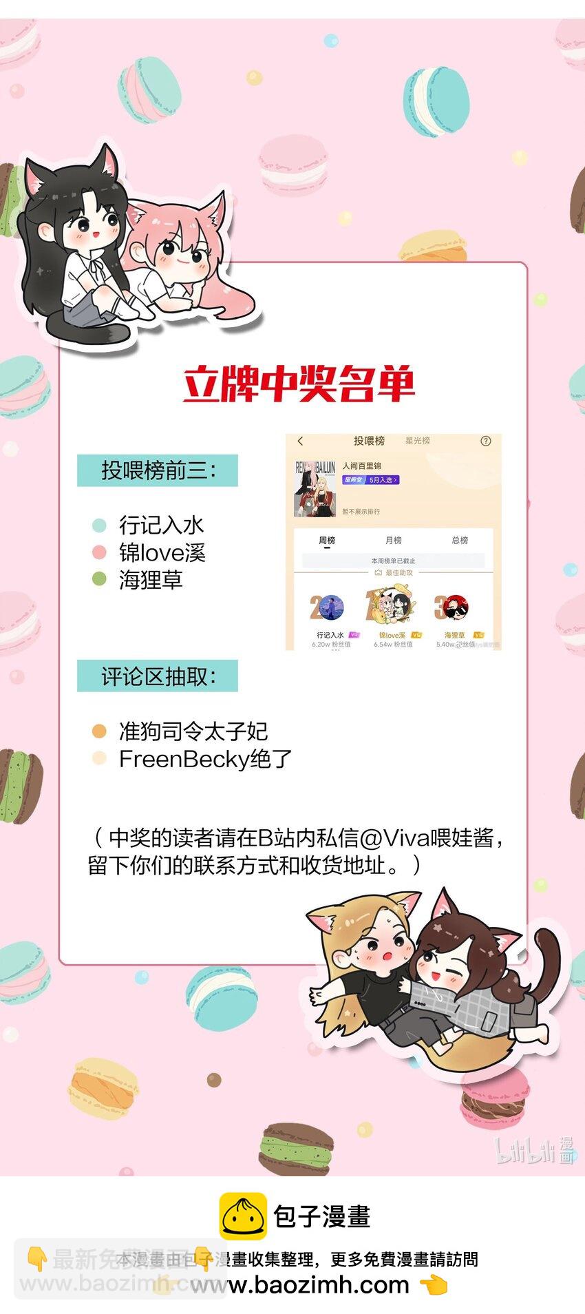 162 离舟（内含中奖名单）-第166话