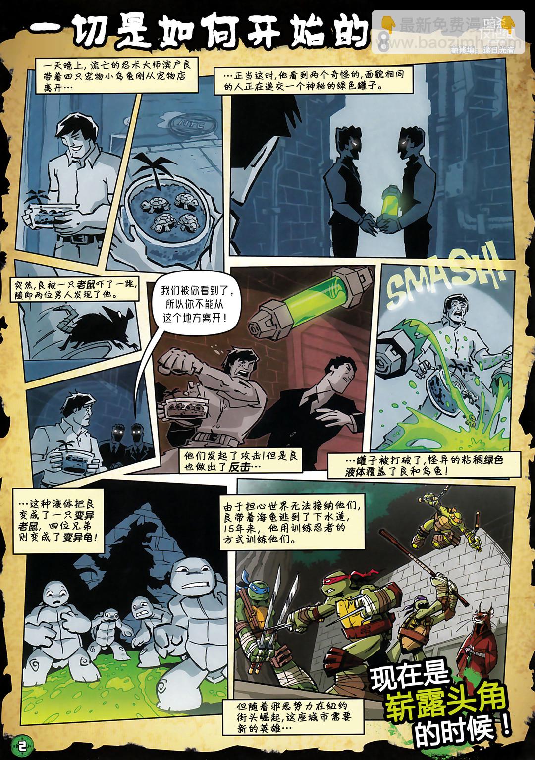 忍者神龜2012：UK雜誌配套漫畫 - 第14卷 - 2