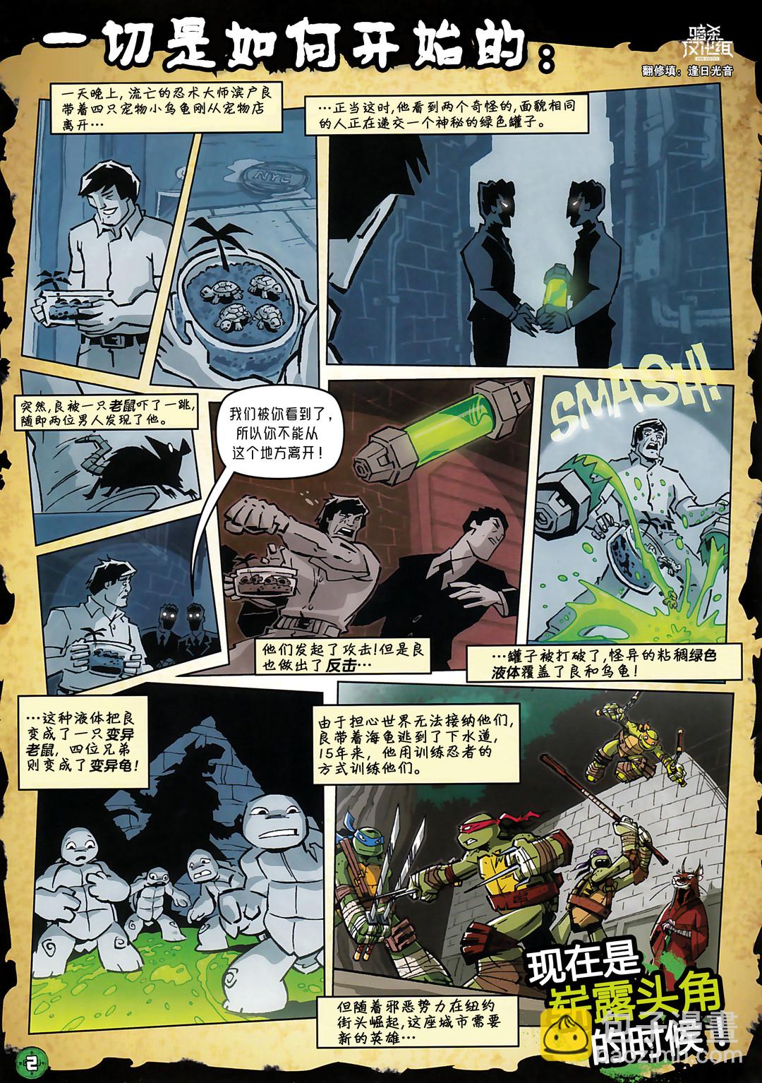 忍者神龟2012：UK杂志配套漫画 - 第18卷 - 2