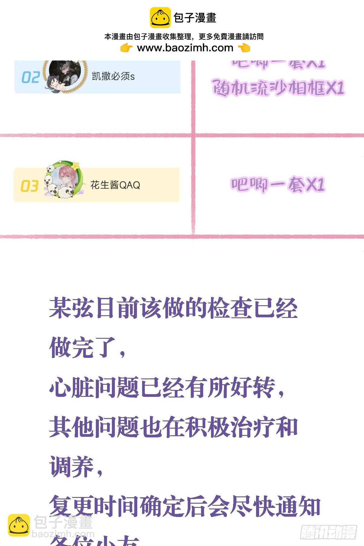 八月月票获奖者公布-第58话