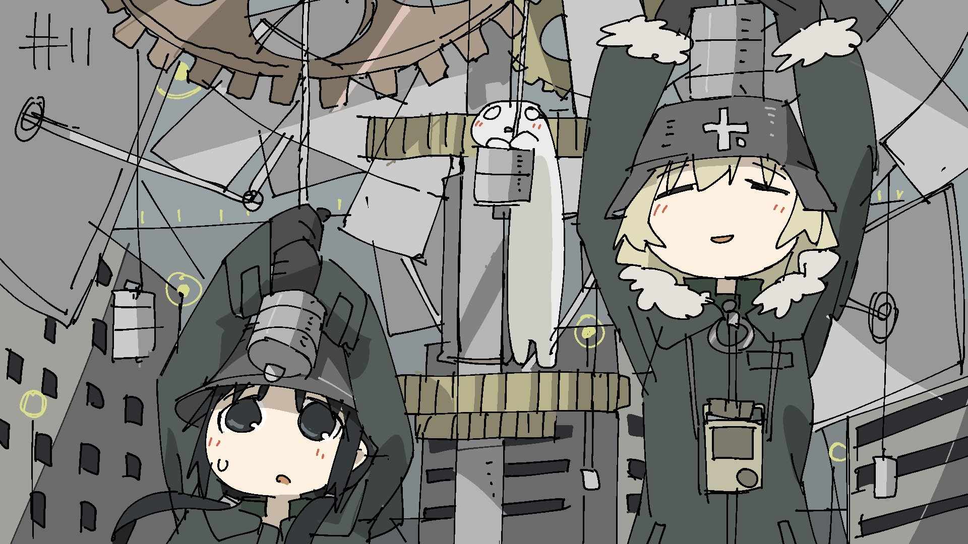 少女終末旅行 - 原作者番組間推特宣傳繪 - 6