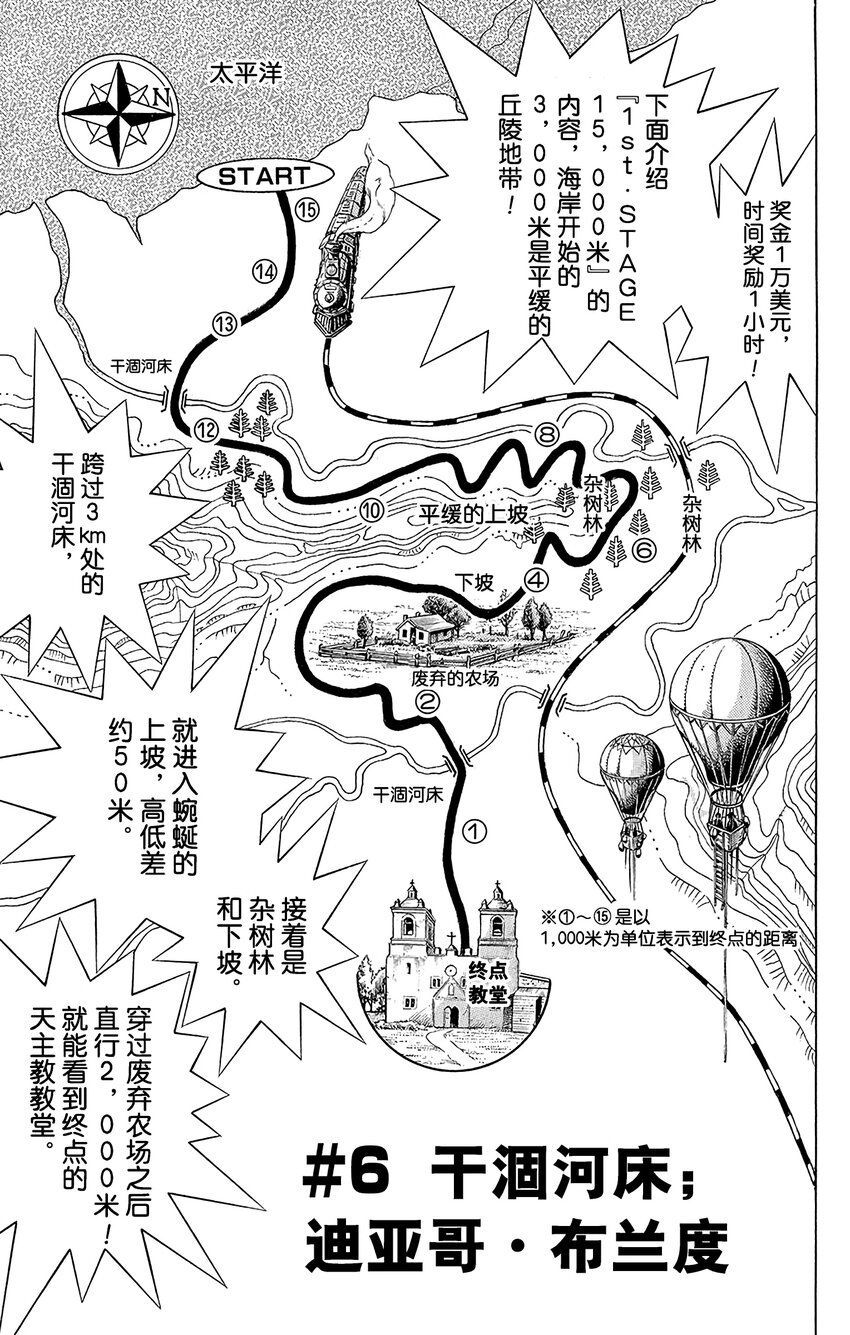 STEEL BALL RUN（喬喬的奇妙冒險第7部） - 006 乾涸河牀；迪亞哥·布蘭度 - 4