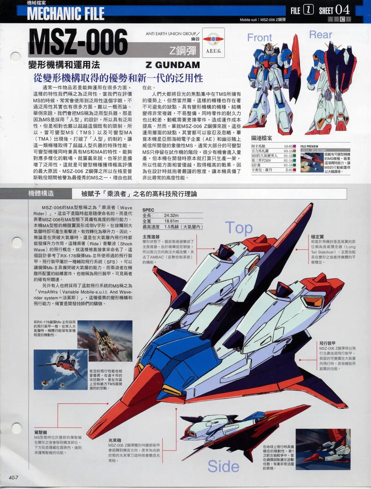 The Official Gundam Fact File - 第30-40期合集(7/7) - 7