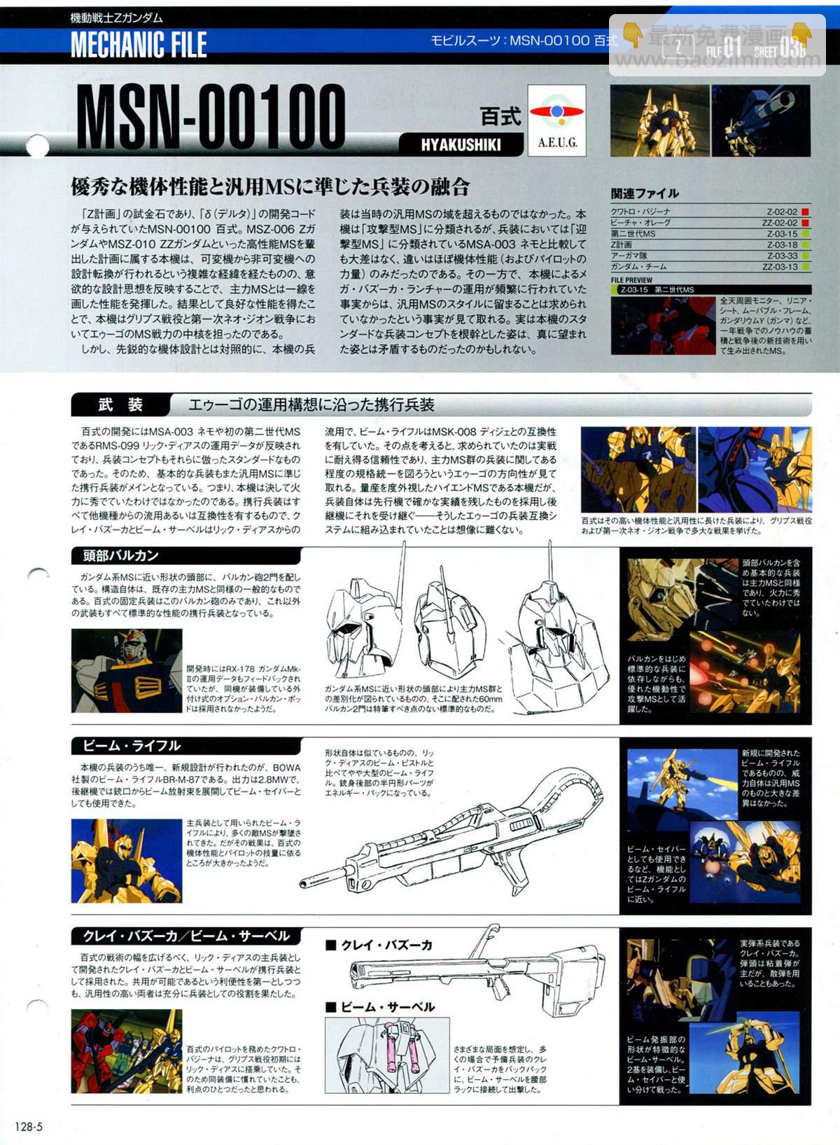 The Official Gundam Perfect File  - 第128話 - 2