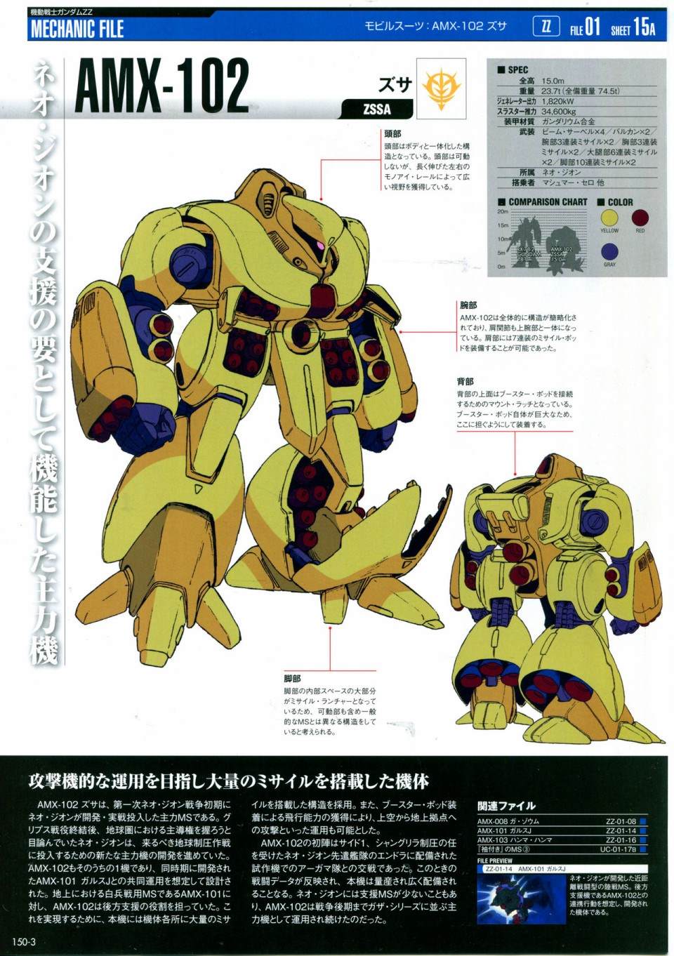 The Official Gundam Perfect File  - 第150話 - 1