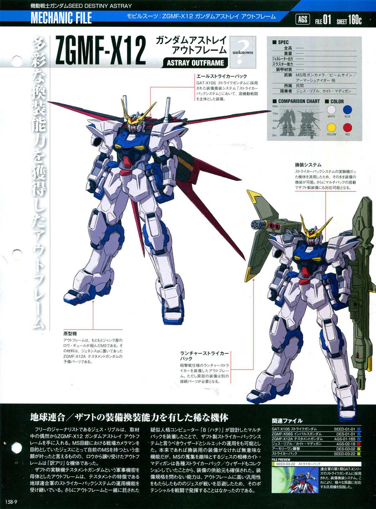 The Official Gundam Perfect File  - 第158話 - 1