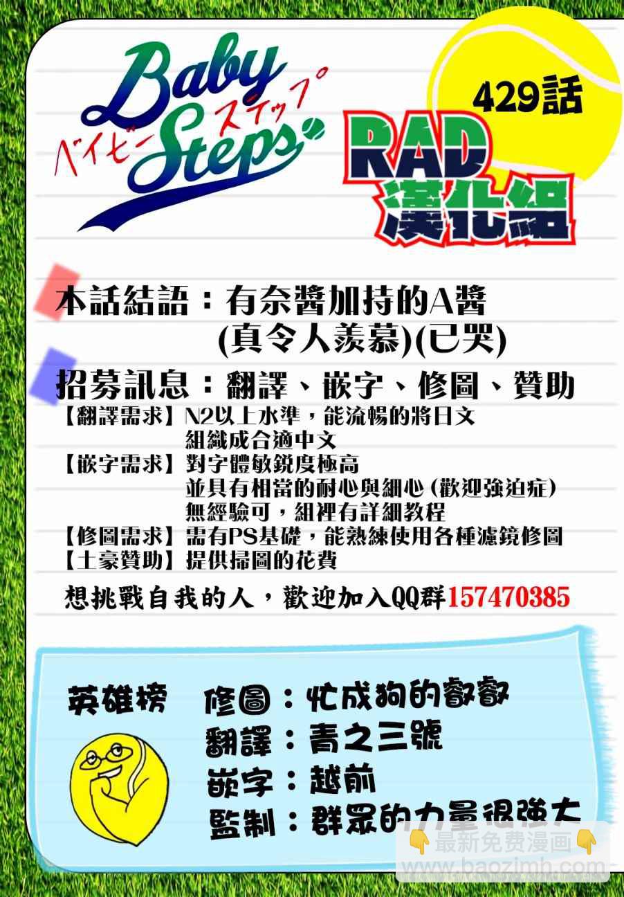 網球優等生 - 第429話 - 1