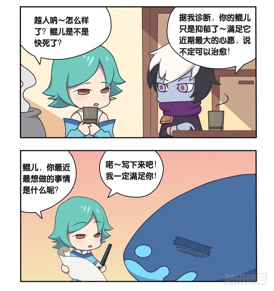 萌萌男团篇序.鲲病了-第100话