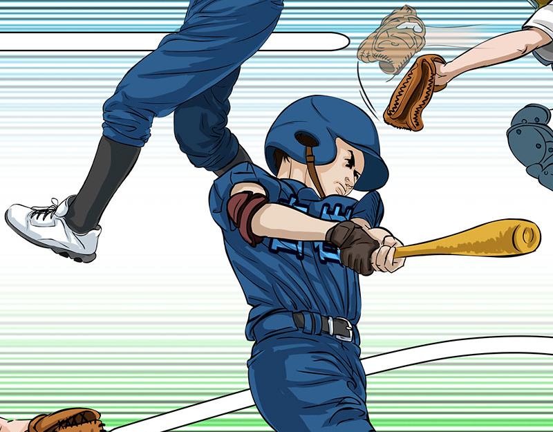 第27话 （全彩版）三振出局(1/2)-第24话