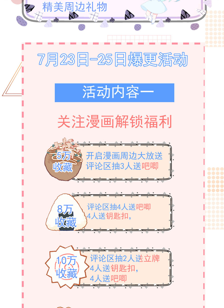 福利活动 7月23日3连更上线福利活动-第2话