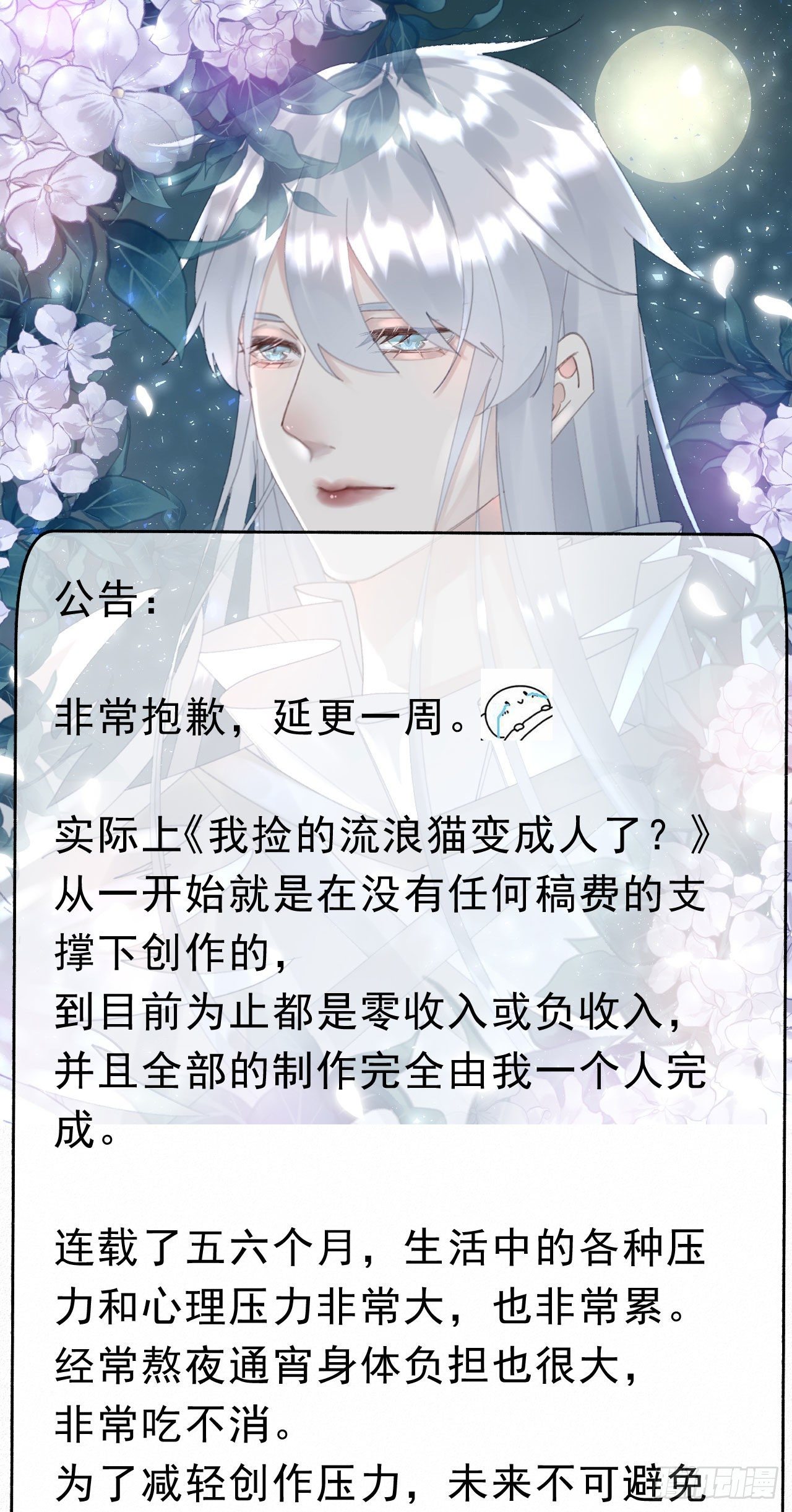 我捡的流浪猫变成人了？ - 公告 - 1