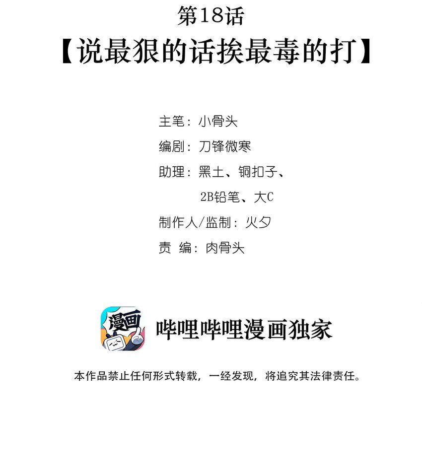 018 说最狠的话挨最毒的打(1/2)-第20话