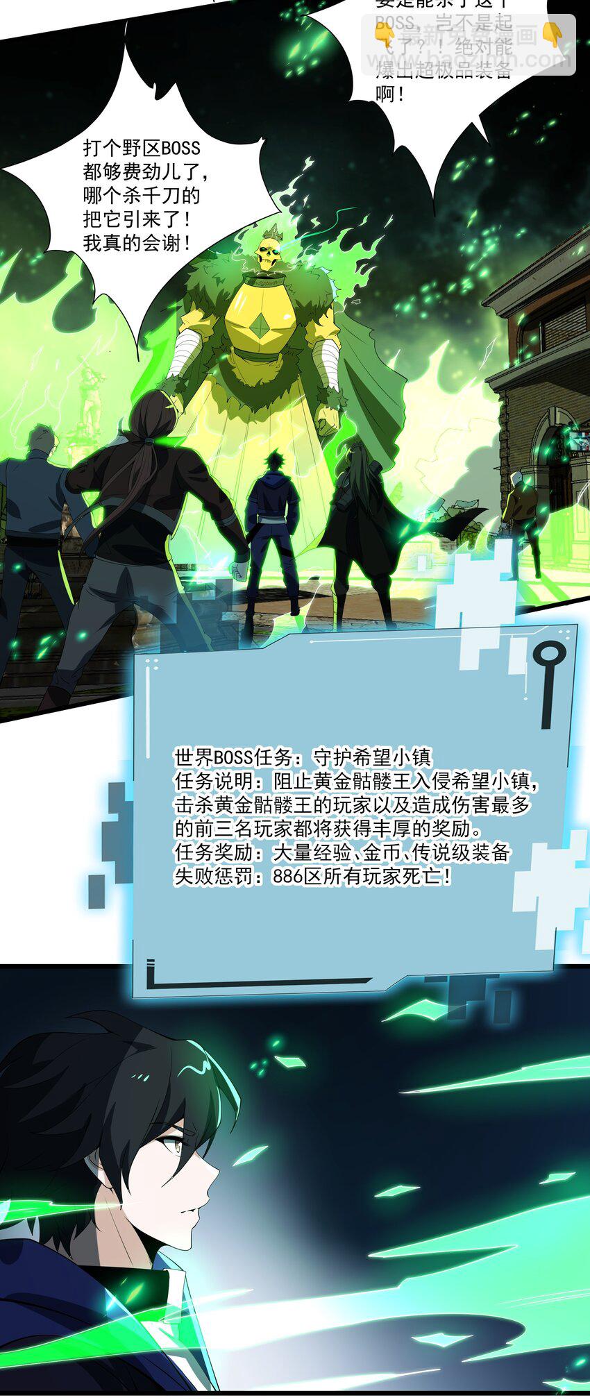 我靠外掛狩獵神明 - 016 世界BOSS登場 - 2